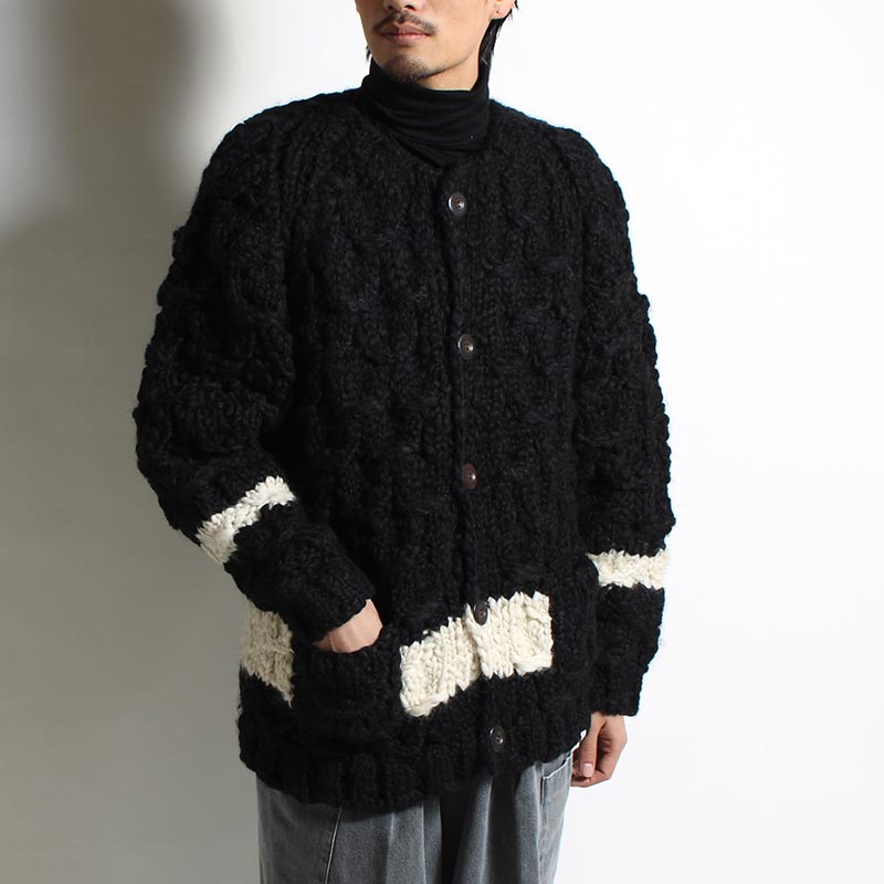 CulturE Neck Collar Knitted CardiganKnittedCa - トップス