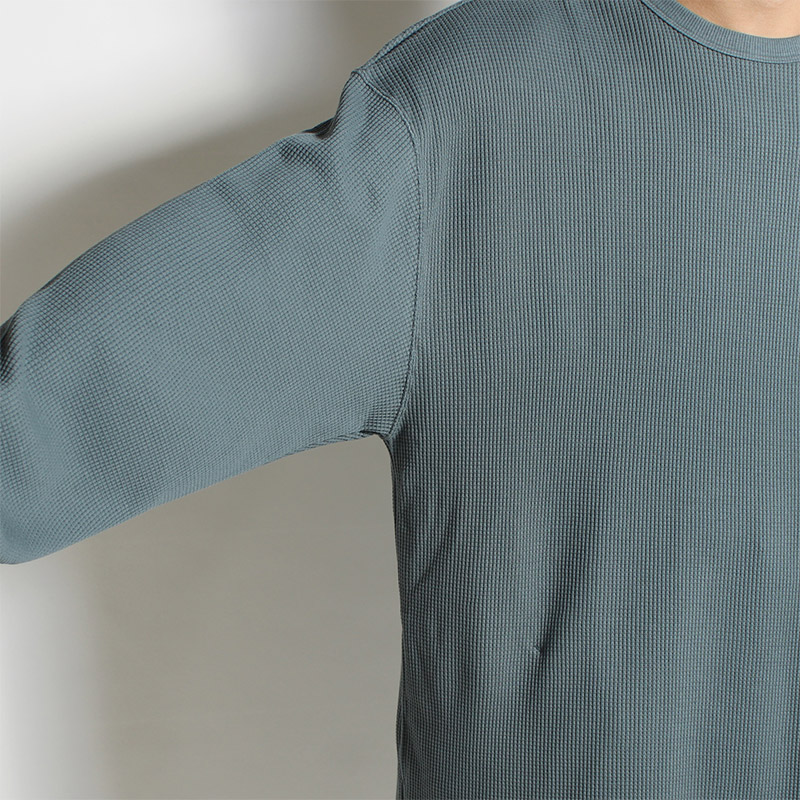 ORGANIC COTTON THERMAL -CHARCOAL-