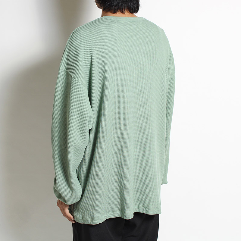 ORGANIC COTTON THERMAL -GREEN-