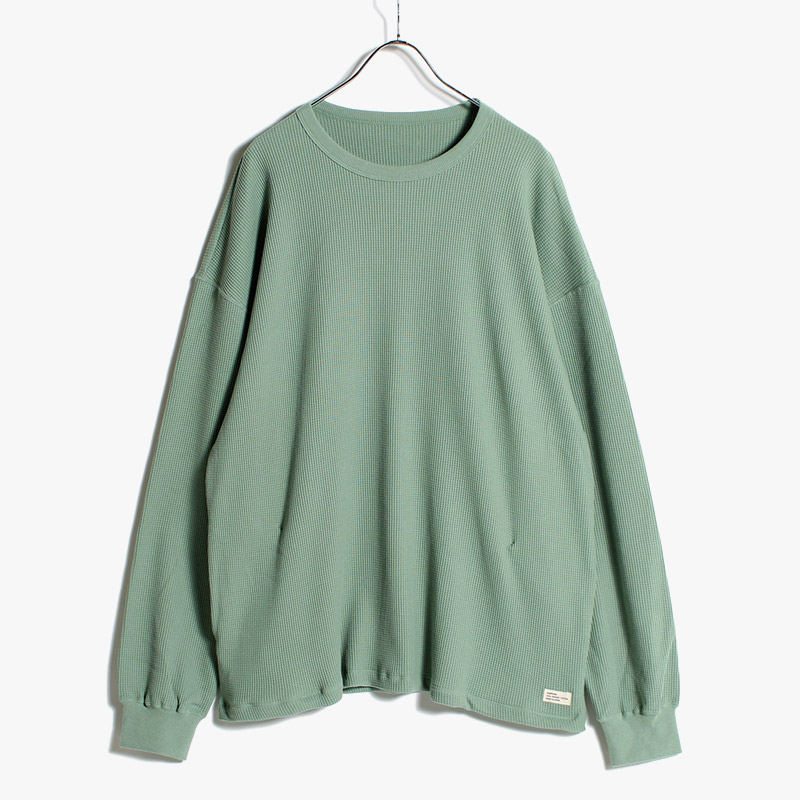 ORGANIC COTTON THERMAL -GREEN-