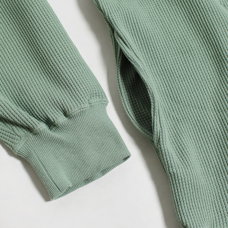 ORGANIC COTTON THERMAL -GREEN-