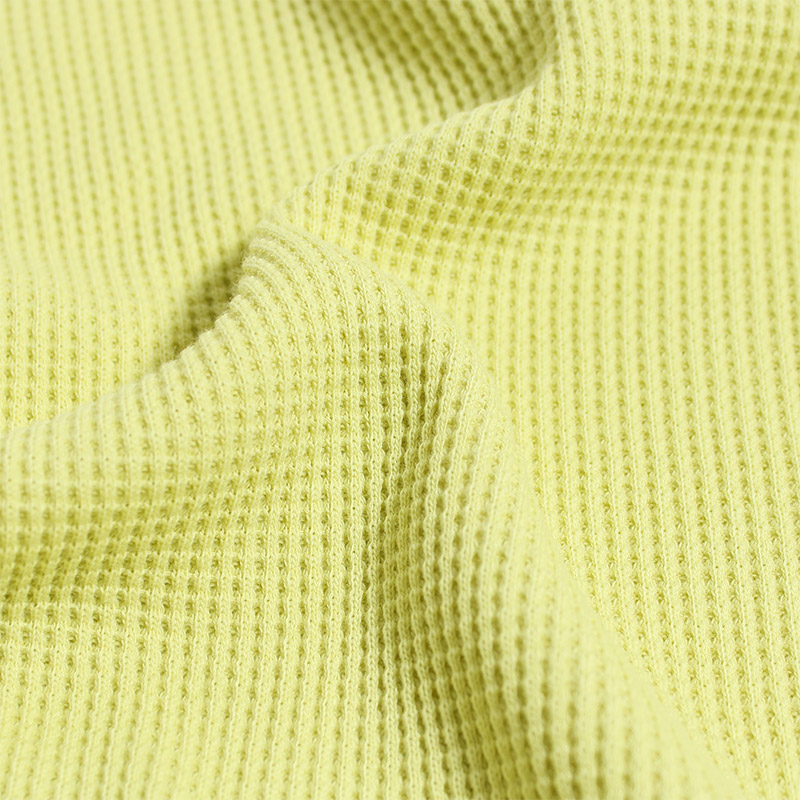 ORGANIC COTTON THERMAL -YELLOW-