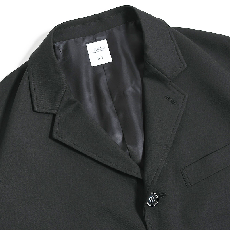 3B TAYLOR JACKET "MICHAEL" -BLACK-