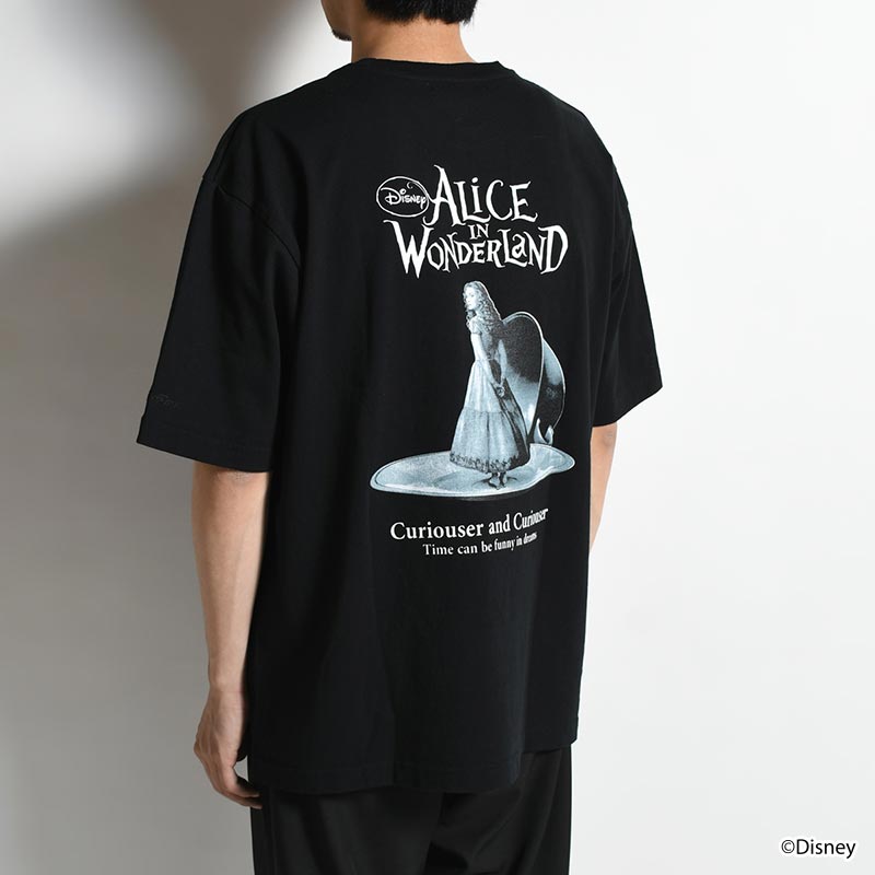 Alice in Wonderland / SS TEE -BLACK-