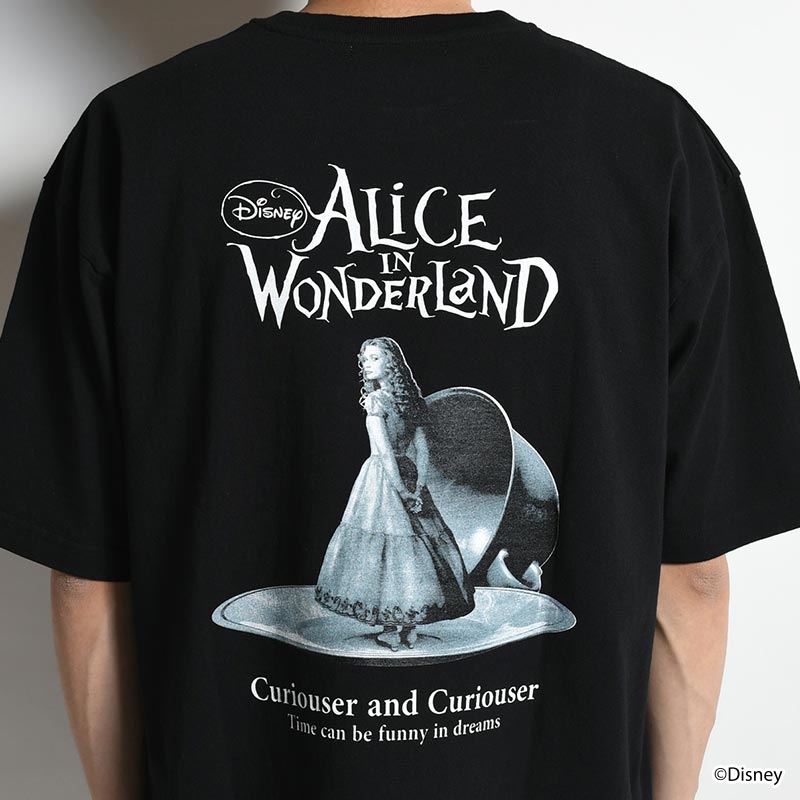Alice in Wonderland / SS TEE -BLACK-