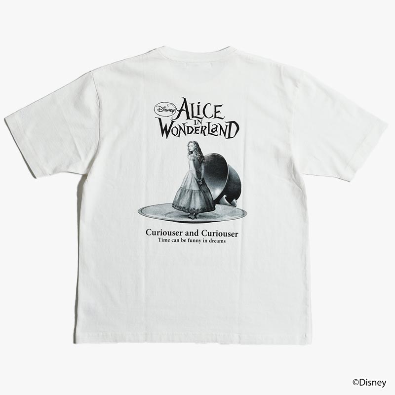 Alice in Wonderland / SS TEE -WHITE-
