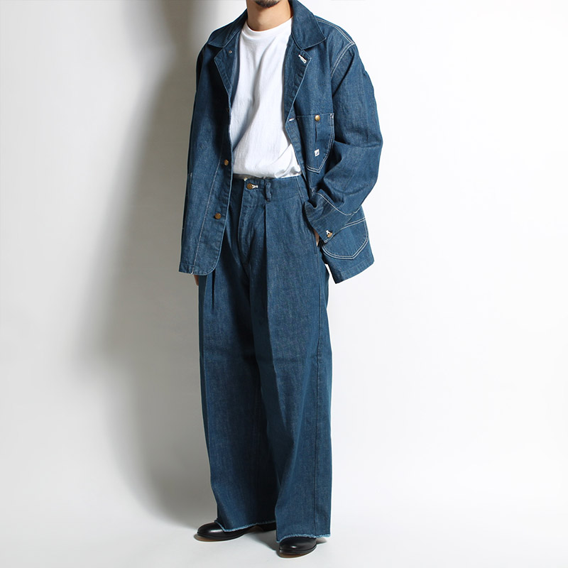 TUCK BAGGY -BLUE- | IN ONLINE STORE