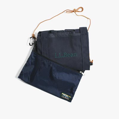 GROCERY TOTE -NAVY-