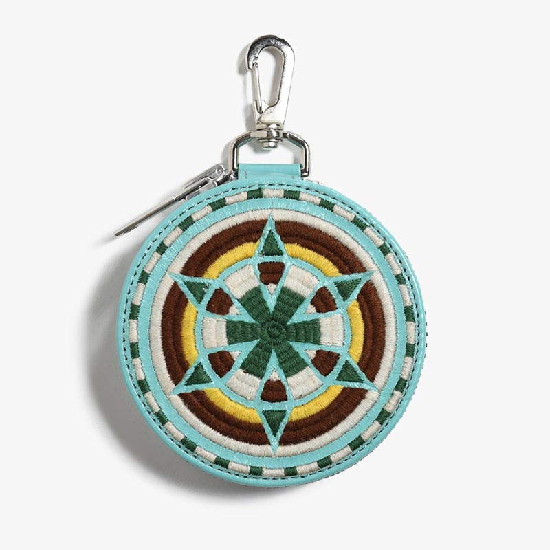 COIN CASE -LIGHT TURQUOISE-
