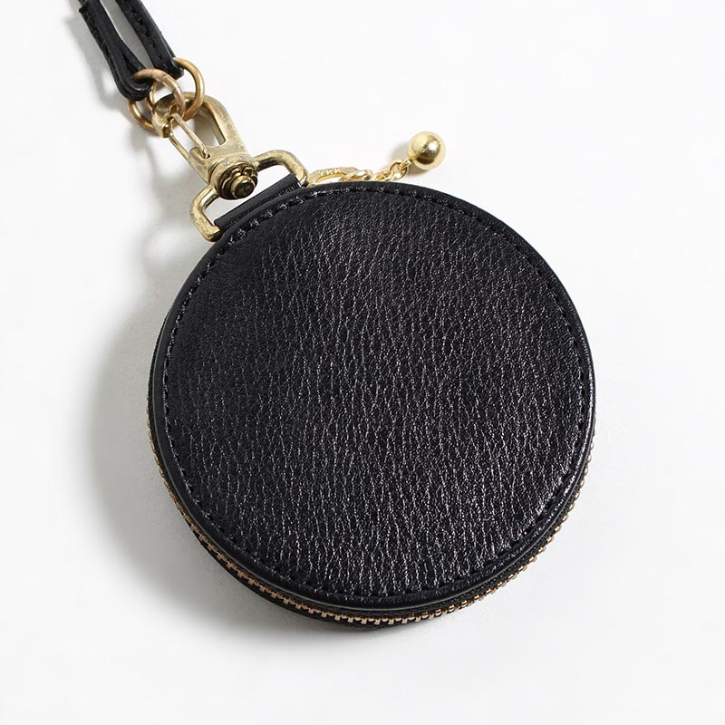 COIN CASE NECKLACE -BLACK- | IN ONLINE STORE