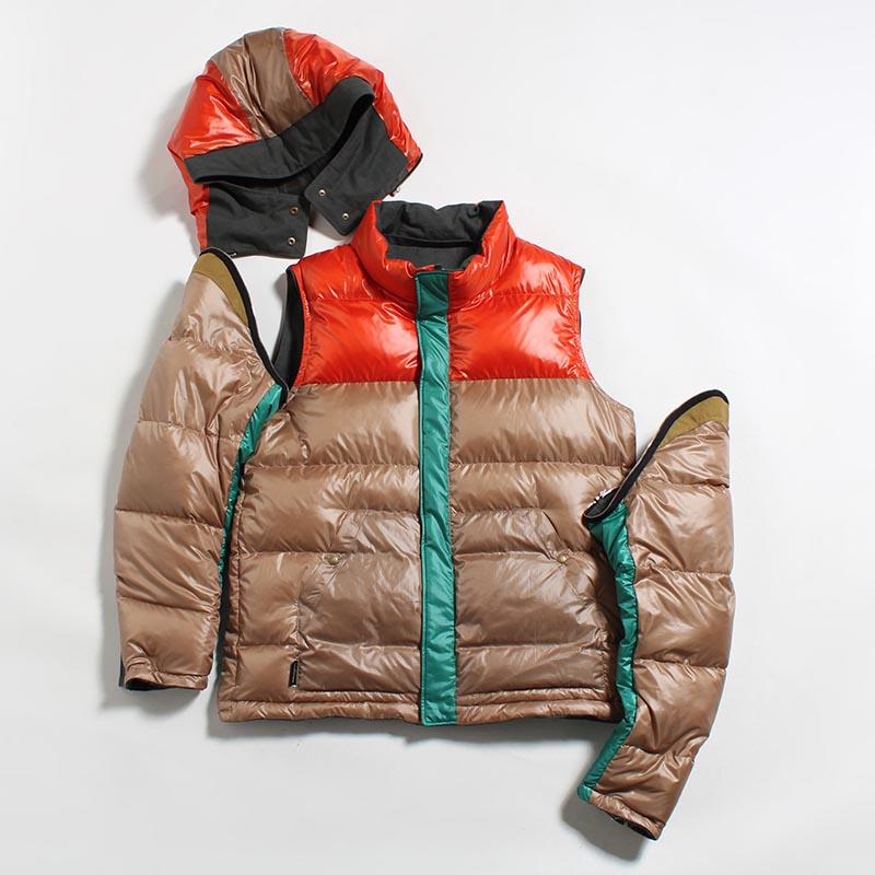 DOWN JACKET -CHARCOAL-