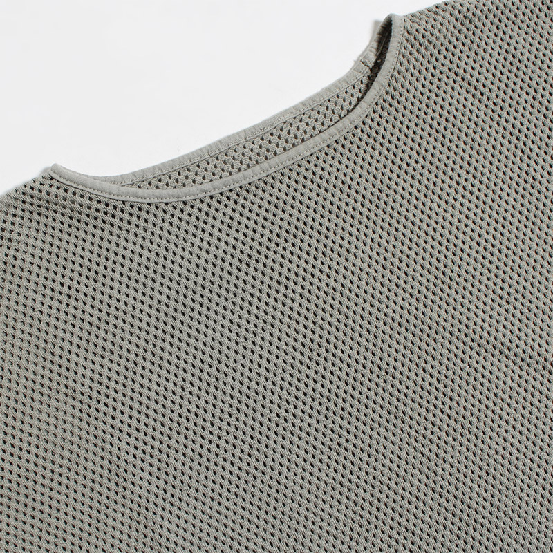 MESH KNIT -GRAY- | IN ONLINE STORE