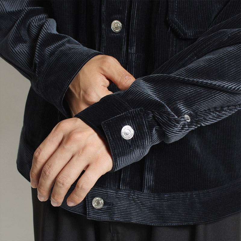 1ST TYPE CORDUROY JACKET -NAVY- | IN ONLINE STORE