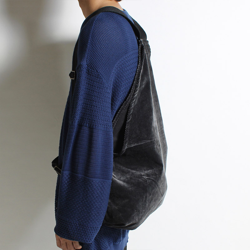 COURDUROY BACKPACK -GRAY-