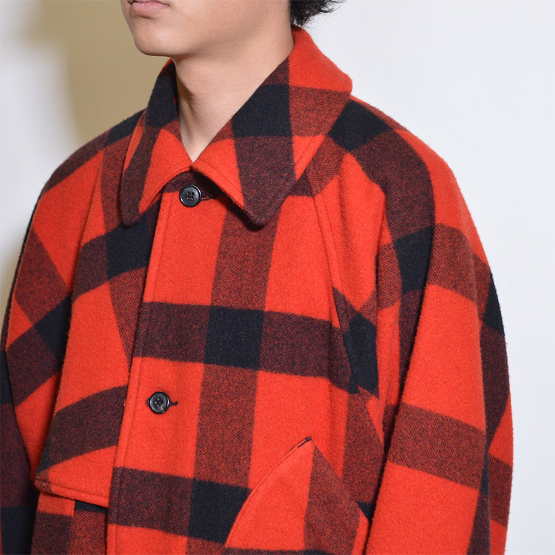 Buffalo Plaid Cruiser Jacket -RED×BLACK- | IN ONLINE STORE