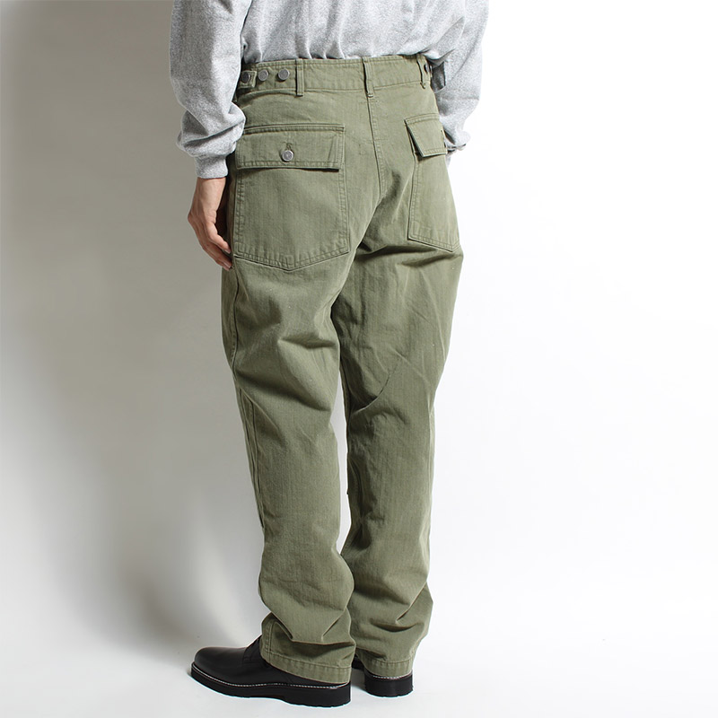 M47 HBT BAKER PANTS -OLIVE- | IN ONLINE STORE