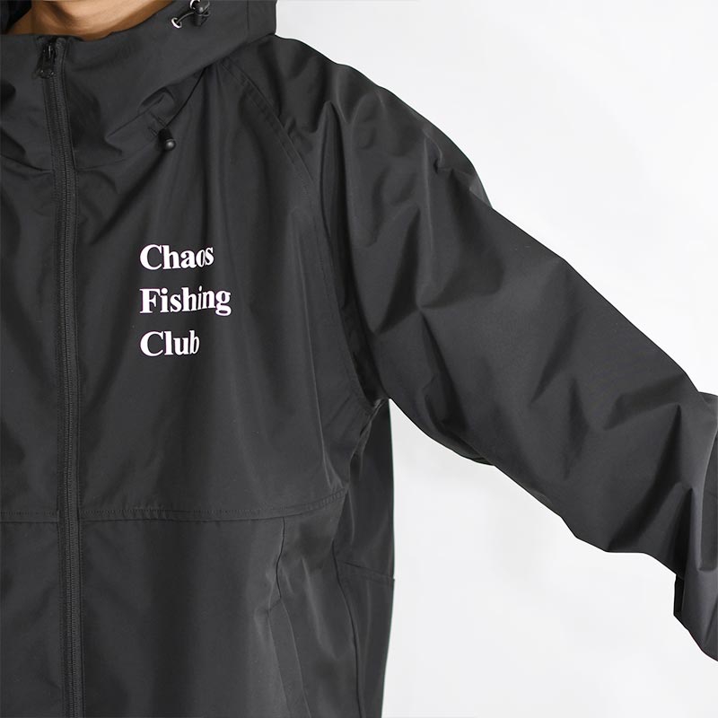 chaos fishing club LOGO 3 LAYER JACKET | clinvida.com.br