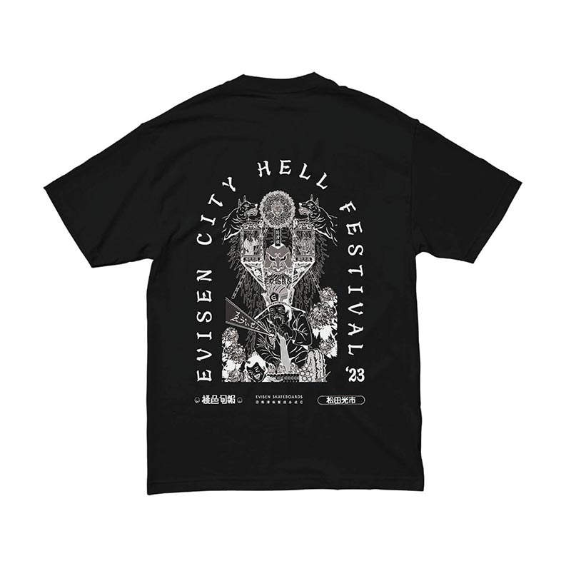 CITY HELL FESTIVAL TEE -3.COLOR-