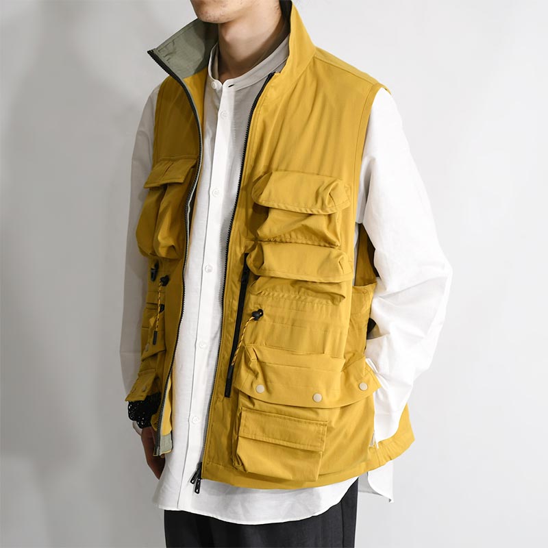 FLAME RESISTANT UTILITY VEST -MUSTARD- | IN ONLINE STORE