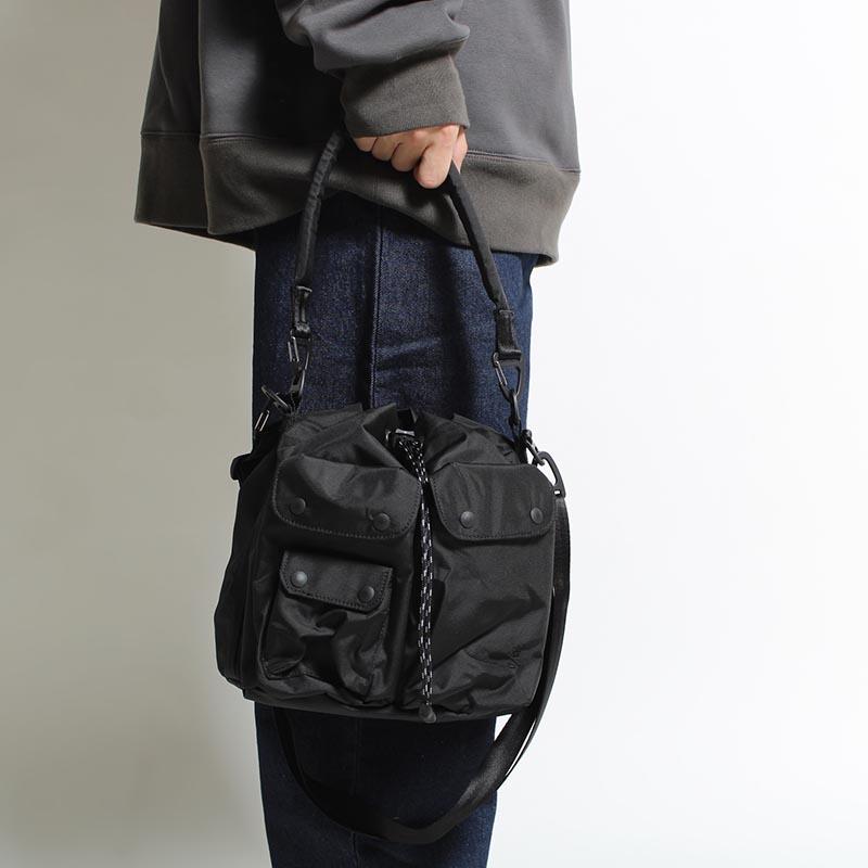 TACTICAL 2WAY DRAWSTRING -BLACK- | IN ONLINE STORE