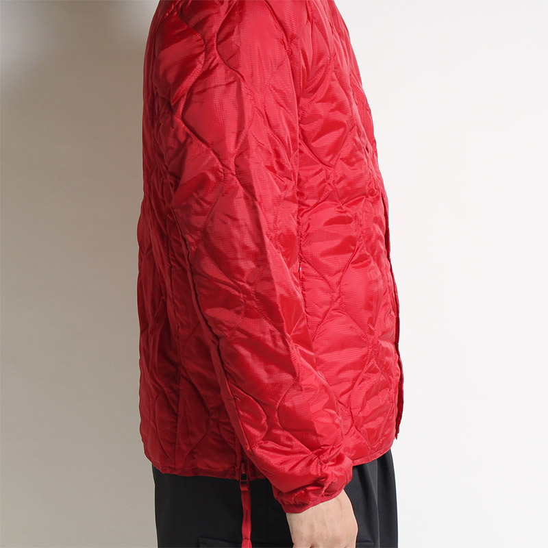 TAION BY F/CE. PACKABLE INNER DOWN JK -RED-
