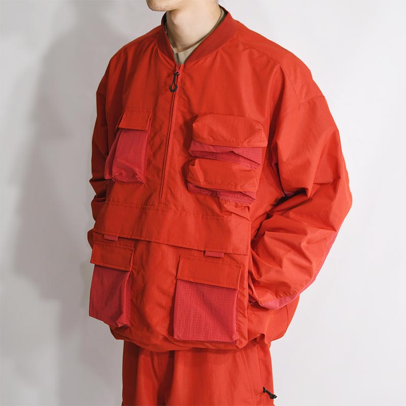 TECH UTILITY TRACK JKT -RED-