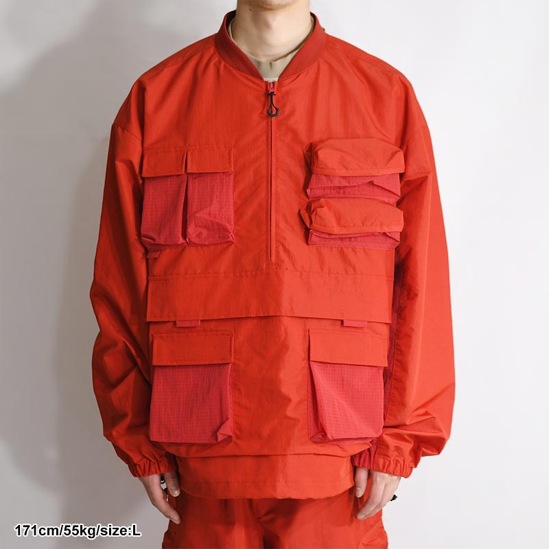 TECH UTILITY TRACK JKT -RED-