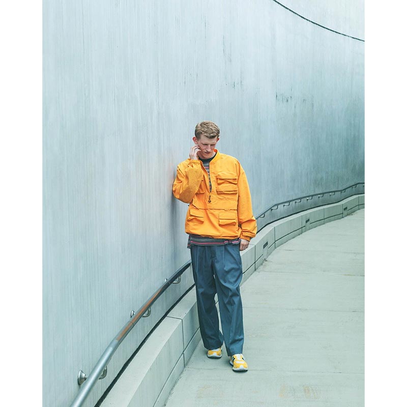 TECH UTILITY TRACK JKT -MUSTARD-