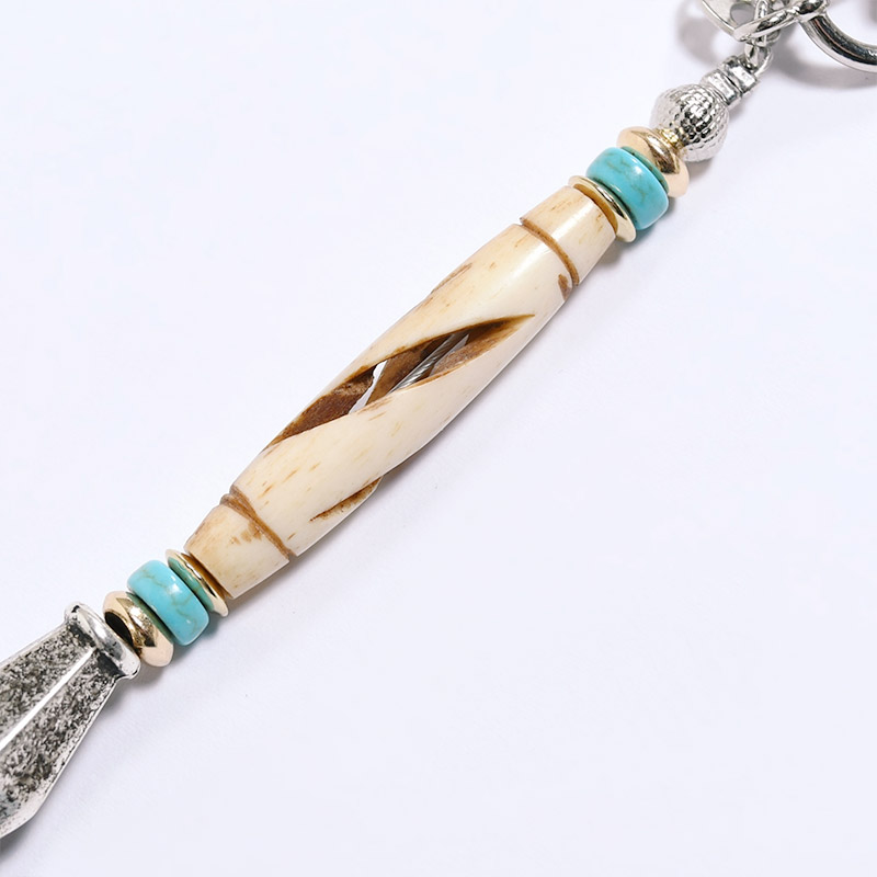 NECKLACE -WHITE×TURQUOISE-