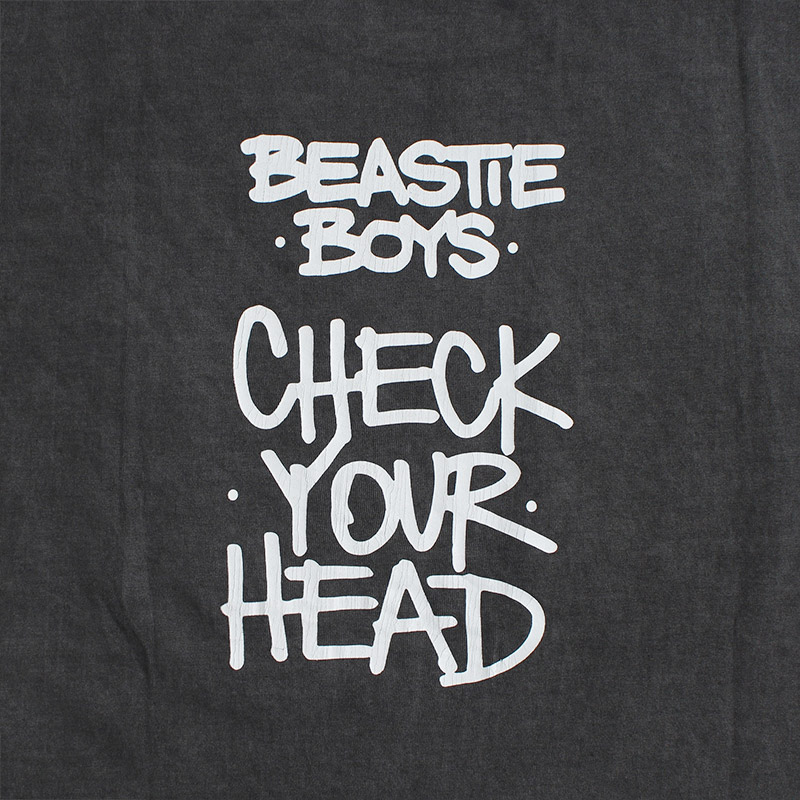 BEASTIE BOYS CHECK YOUR HEAD PHOTO TEE -BLACK-