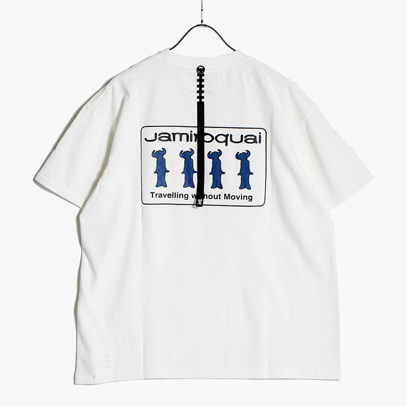 JAMIROQUAI WITH OUT MOVING TEE -WHITE-