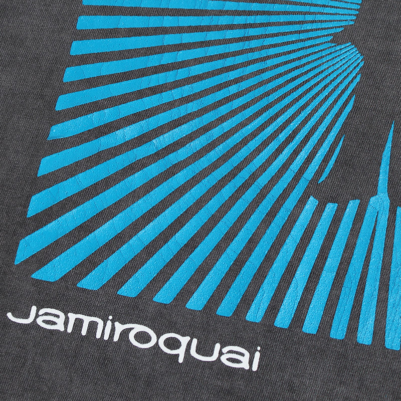 JAMIROQUAI RADIAL BUFFALO TEE -BLACK/BLUE-