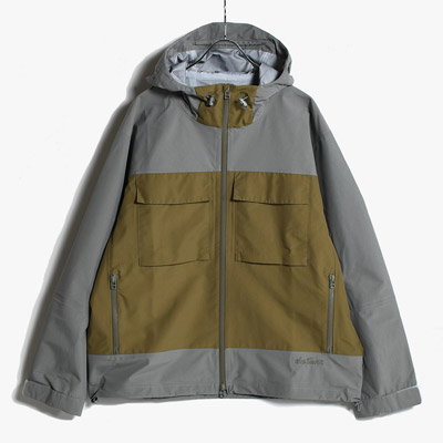 WILD THINGS COLLABOLATION 3LAYER HOODIE JKT -OLIVE-