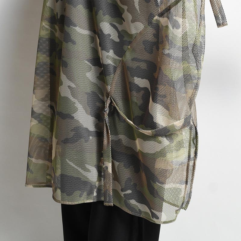 AFRICAN PONCHO -CAMO-