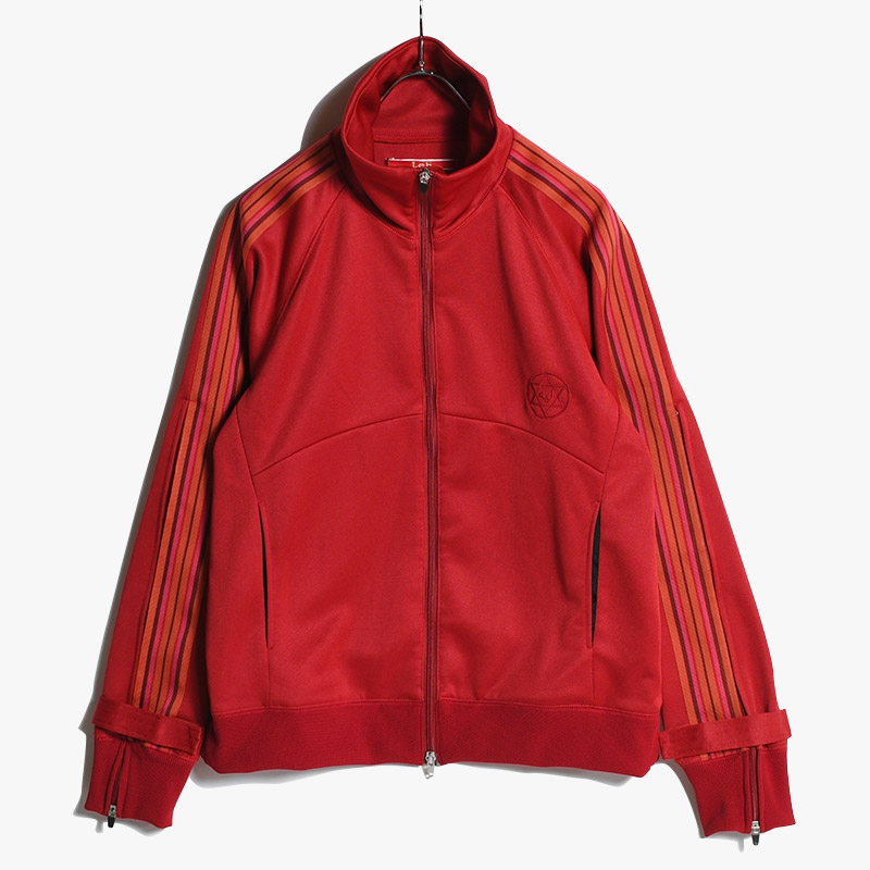 ZIP TRACK BLOUSON -RED-