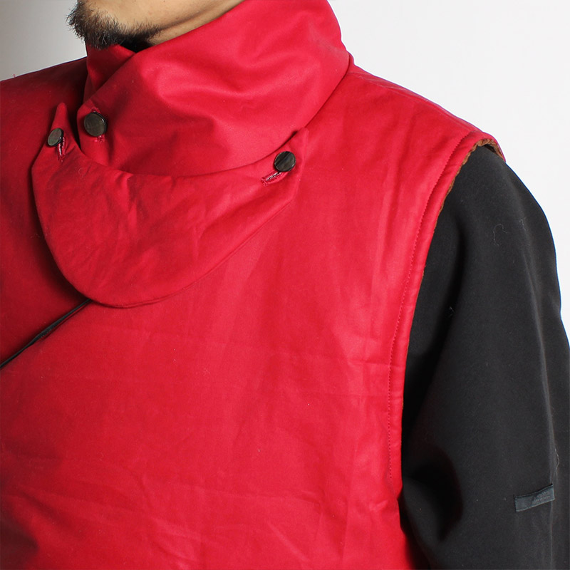 WRAPPING VEST -RED-