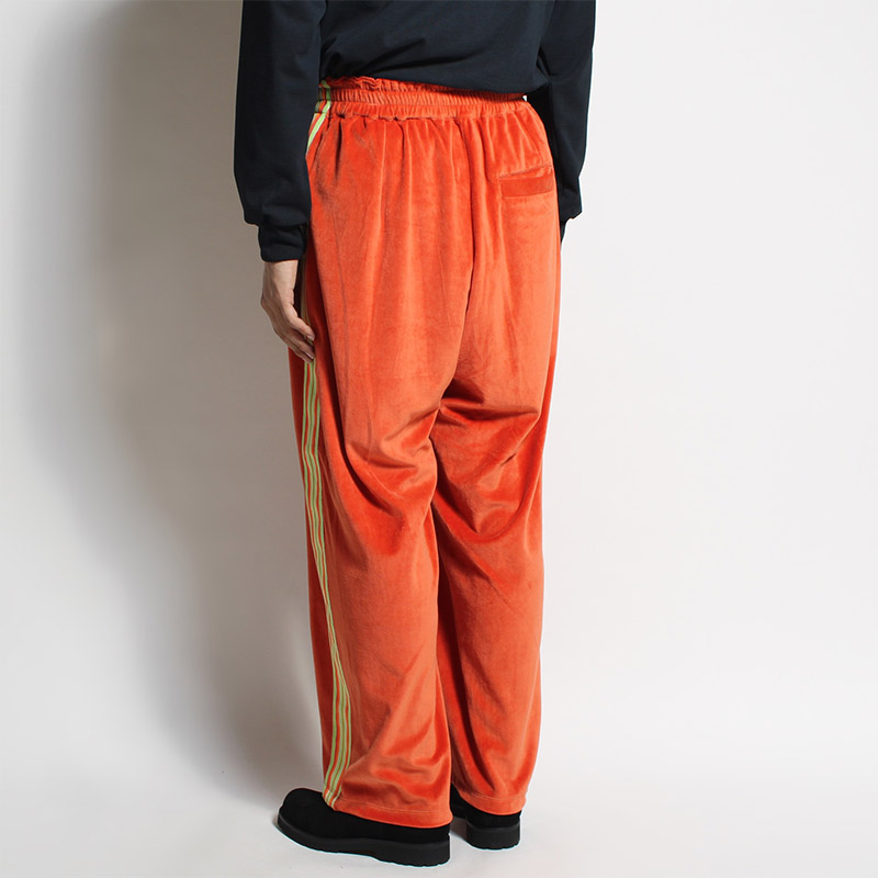 WIDE TRACK PANTS -ORANGE-