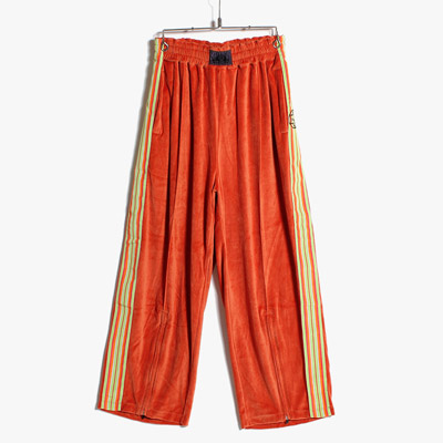 WIDE TRACK PANTS -ORANGE-