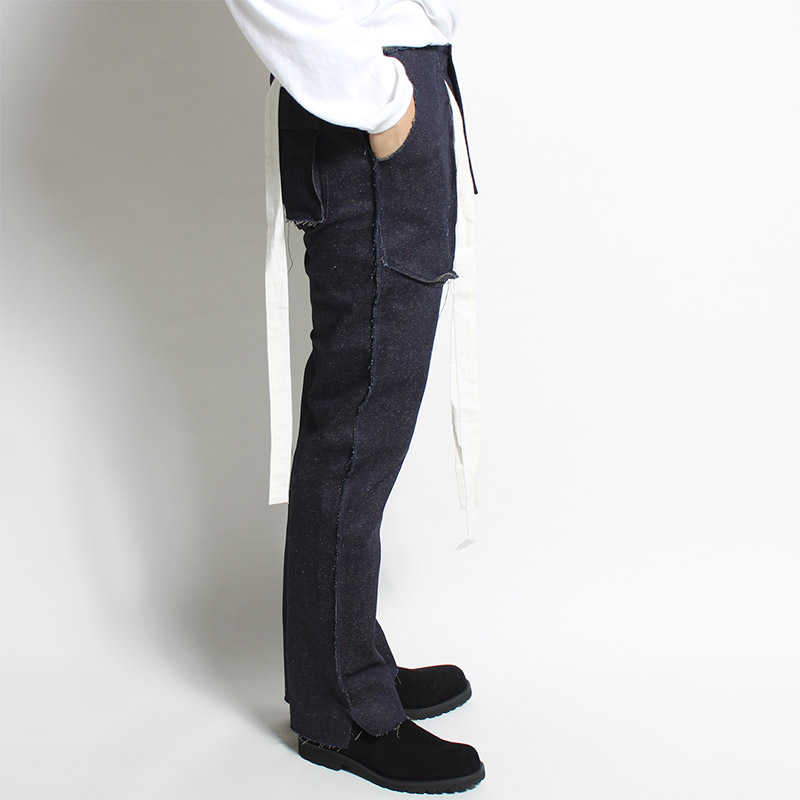 SLIM PANTS -INDIGO-