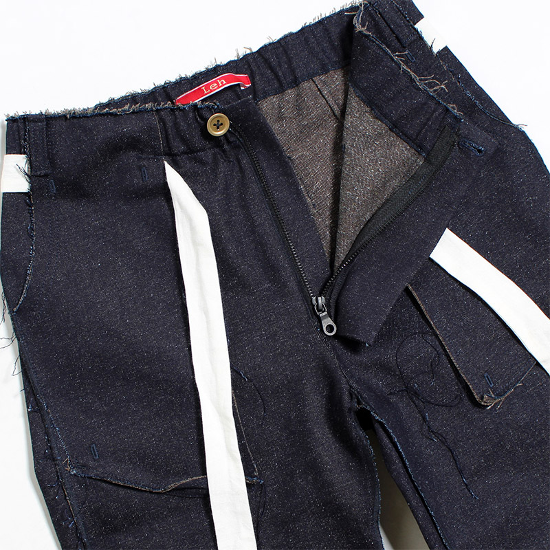 SLIM PANTS -INDIGO-