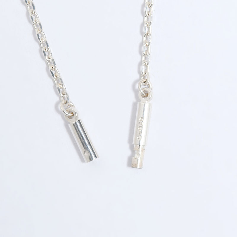 MIX CHAIN NECKLACE -SILVER- | IN ONLINE STORE