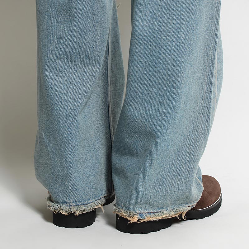 DENIM BORO BAGGIE PANTS -INDIGO- | IN ONLINE STORE