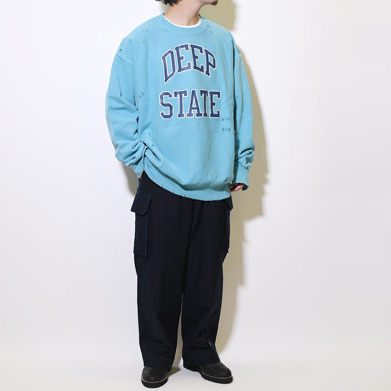 F-LAGSTUF-F スウェット DEEP STATE BORO SWEAT - トップス