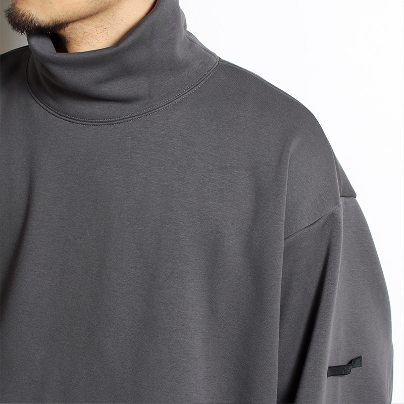 HIGH NECK -CHARCOAL-