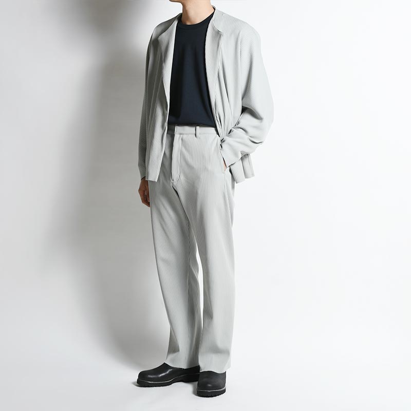 TROUSERS -GRAY-