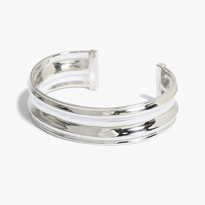 HOLDER BANGLE -SILVER-