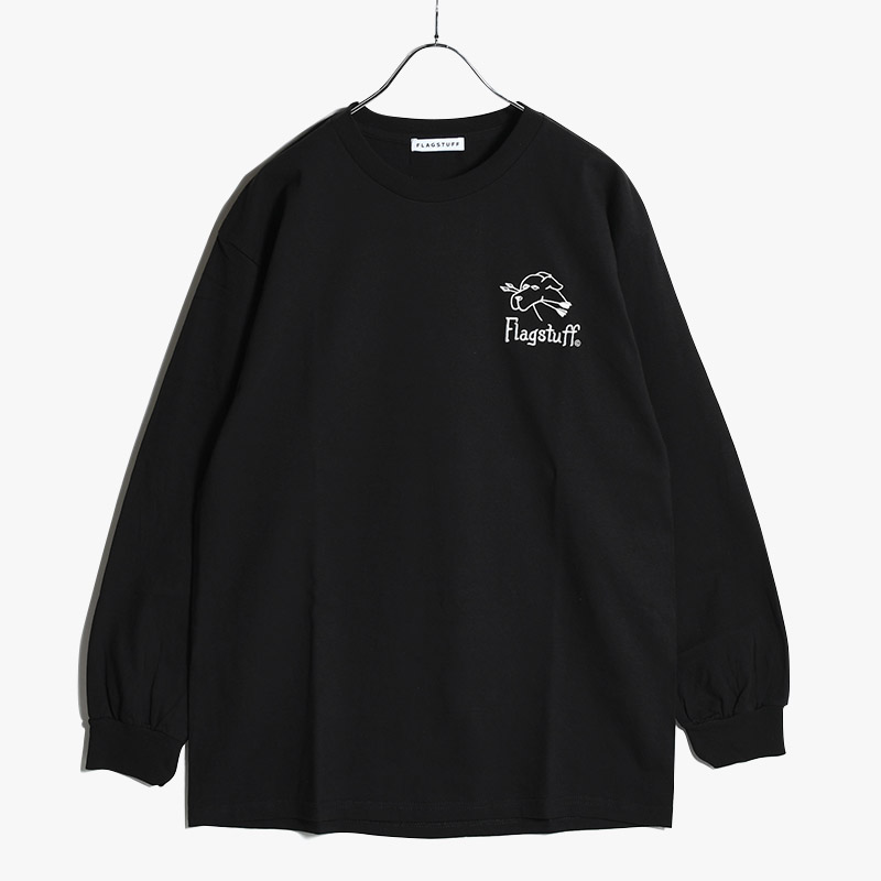 COLLAPSE LS TEE -2.COLOR-(BLACK)