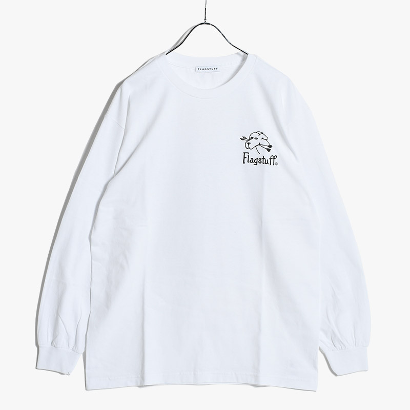 COLLAPSE LS TEE -2.COLOR-(WHITE)