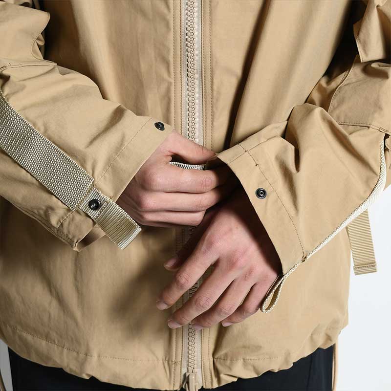 BLOUSON -BEIGE-