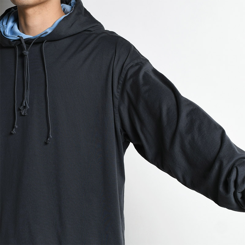 ROSTER HOODIE LAY -NAVY×SAXE-